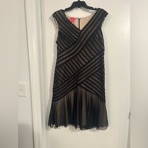 Worn one time! Like new. Beautiful cocktail, dress, stretchy fabric, size 14